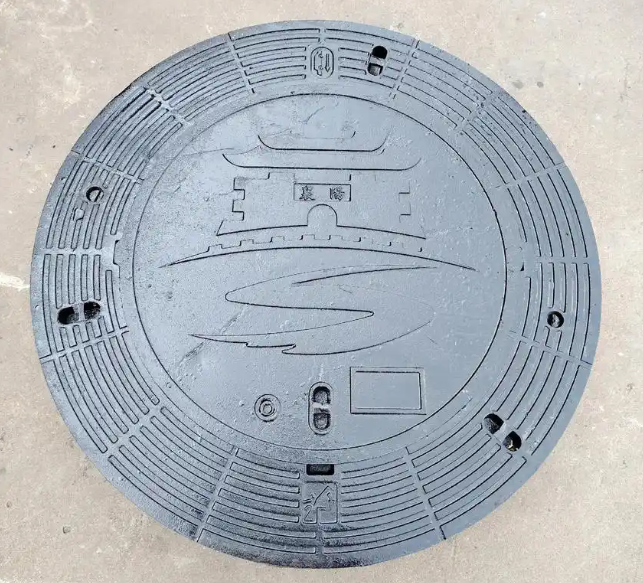 青冈球墨铸铁井盖定制款展示